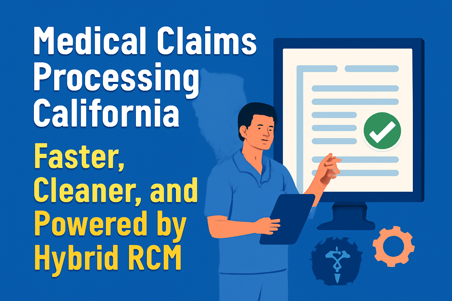 Medical Claims Processing Service California: Faster, Cleaner, and Powered by Hybrid RCM
